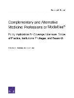 Patricia M. Herman, Ian D. Coulter - Complementary and Alternative Medicine, Häftad