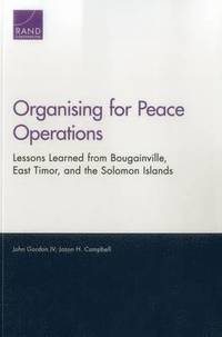 bokomslag Organising for Peace Operations