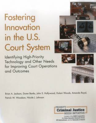 Brian A. Jackson, Duren Banks, John S. Hollywood, Dulani Woods, Amanda Royal, Patrick W. Woodson, Nicole J. Johnson - Fostering Innovation in the U.S. Court System, Häftad