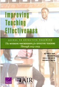 bokomslag Improving Teaching Effectiveness: Access to Effective Teaching