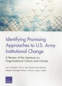 bokomslag Identifying Promising Approaches to U.S. Army Institutional Change