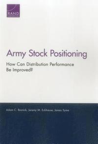 bokomslag Army Stock Positioning