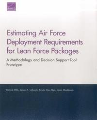 bokomslag Estimating Air Force Deployment Requirements for Lean Force Packages
