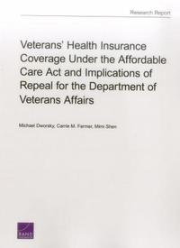 bokomslag Veterans' Health Insurance Coverage Under the Affordable Care Act and Implications of Repeal for the Department of Veterans Affairs
