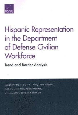 Hispanic Representation in the Department of Defense Civilian Workforce 1
