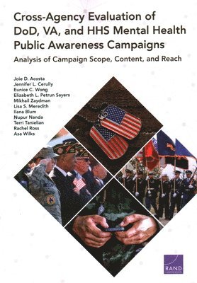 bokomslag Cross-Agency Evaluation of DoD, VA, and HHS Mental Health Public Awareness Campaign