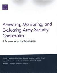 bokomslag Assessing, Monitoring, and Evaluating Army Security Cooperation
