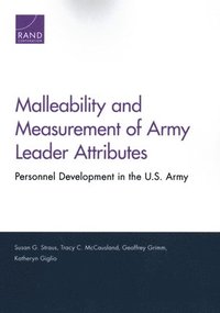 bokomslag Malleability and Measurement of Army Leader Attributes
