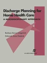 bokomslag Discharge Planning for Home Health Care:  A Multidisciplinary Approach