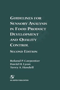 bokomslag Guidelines for Sensory Analysis in Food Product Development and Quality Control
