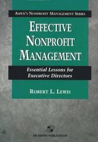 bokomslag Effective Nonprofit Management