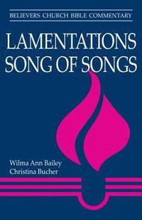 bokomslag Lamentations, Song Of Songs