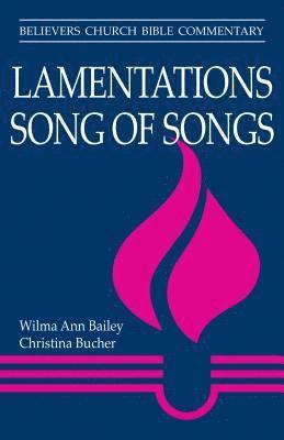 Lamentations, Song Of Songs 1