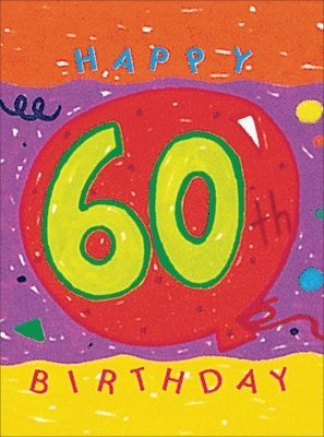 Ariel Books - Happy 60th Birthday, Inbunden