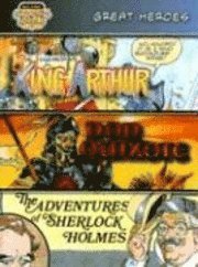 bokomslag Great Heroes: King Arthur/Don Quixote/The Adventures of Sherlock Holmes