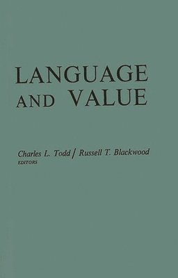 bokomslag Language and Value