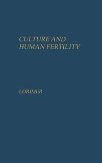 bokomslag Culture and Human Fertility