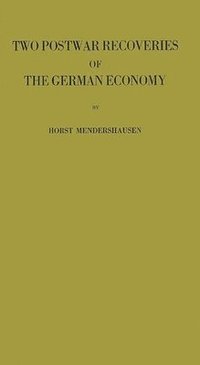 bokomslag German Economics