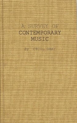 A Survey of Contemporary Music 1