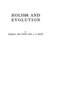 bokomslag Holism and Evolution