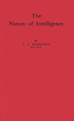 The Nature of Intelligence 1