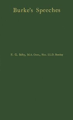 III Burke, Edmund, Unknown, Edmund Iii Burke - Speeches, Inbunden