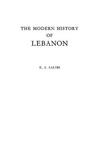 bokomslag Modern History of Lebanon