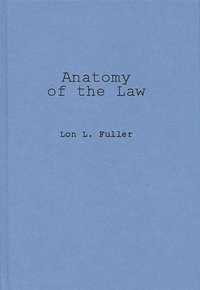 bokomslag Anatomy of the Law