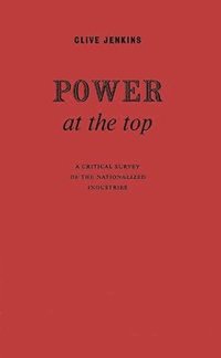 bokomslag Power at the Top