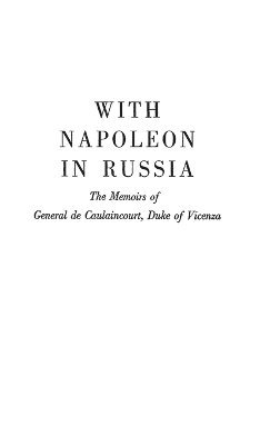 bokomslag With Napoleon in Russia