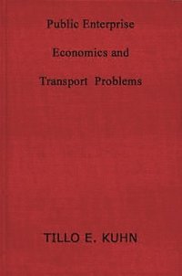 bokomslag Public Enterprise and Transport Problems