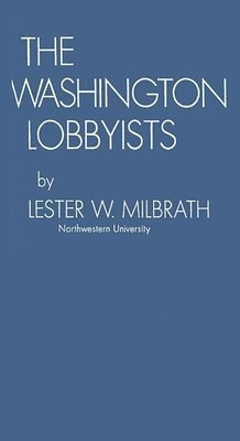 bokomslag Washington Lobbyists