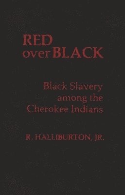 R Halliburton - Red over Black, Inbunden