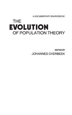 The Evolution of Population Theory 1