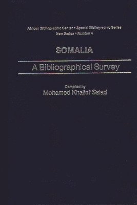Mohamed Khalief Salad, Unknown - Somalia, Inbunden