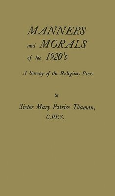 bokomslag Manners and Morals