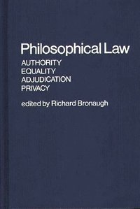 bokomslag Philosophical Law