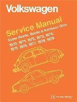 bokomslag Volkswagen Super Beetle, Beetle & Karmann Ghia (Type 1) Official Service Manual 1970-1979