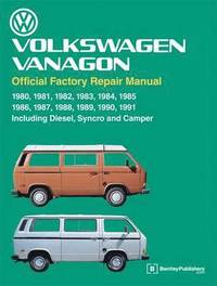 bokomslag Volkswagen Vanagon Repair Manual 1980-1991