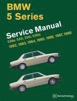 bokomslag BMW 5 Series Official Service Manual 1982-1988