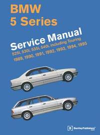 bokomslag BMW 5 Series Service Manual 1989-1995 (E34)