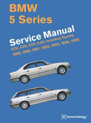 bokomslag BMW 5 Series Service Manual 1989-1995 (E34)