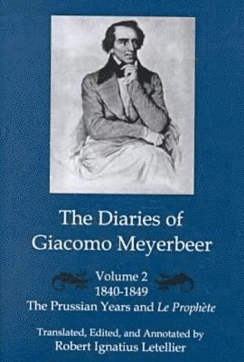 bokomslag The Diaries of Giacomo Meyerbeer