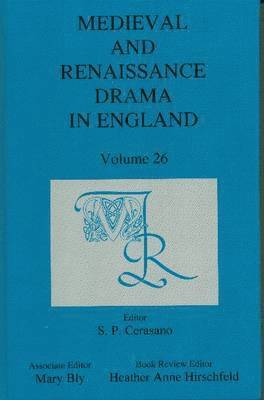 Medieval and Renaissance Drama in England