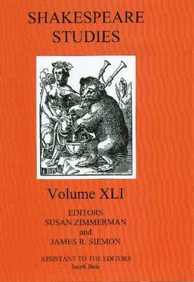 Shakespeare Studies, Inbunden
