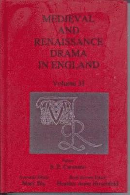 bokomslag Medieval and Renaissance Drama in England, Volume 31