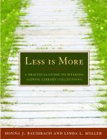 Less is More 1