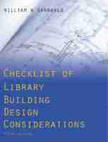 bokomslag Checklist of Library Building Design Considerations