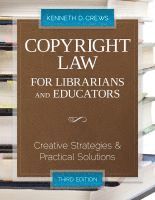 bokomslag Copyright Law for Librarians and Educators