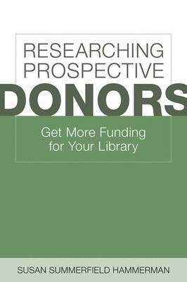Researching Prospective Donors 1